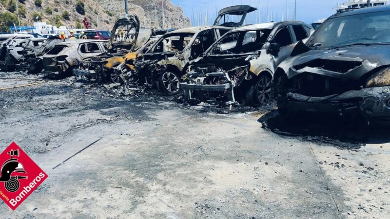 КРУПНЫЙ ПОЖАР В АЛИКАНТЕ