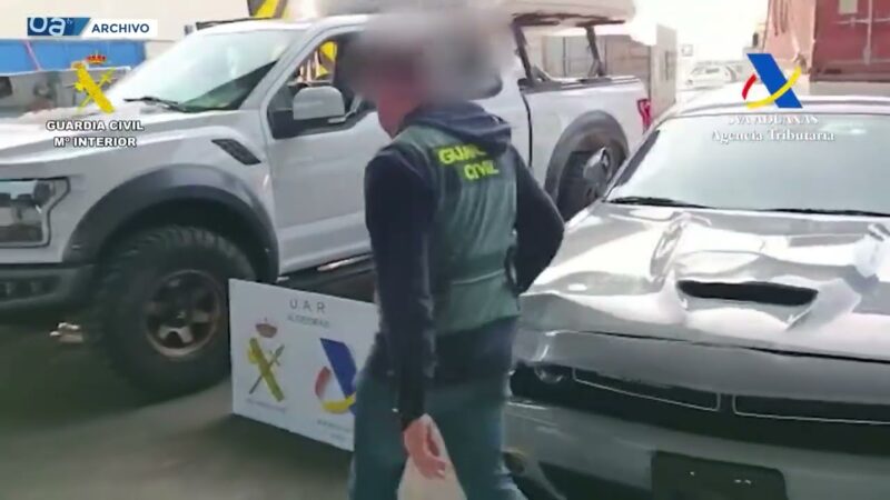 В ИСПАНИИ АРЕСТОВАЛИ ГРУЗ УГНАННЫХ АВТОМОБИЛЕЙ ИЗ США